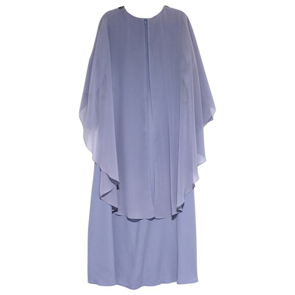 Tuay Lilac Purple Modest Hijabi Formal Maxi Dress Size 46 Large - Picture 8 of 12